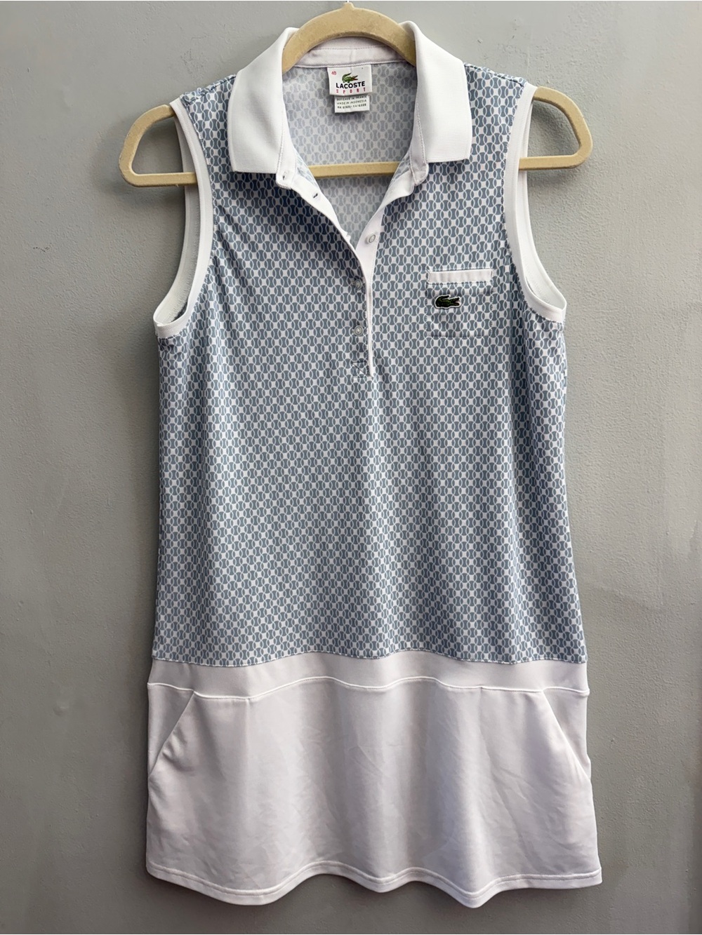 Lacoste Tennis Dress, Size 40 (US 8)